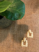 Load image into Gallery viewer, Chic Gold Square Earrings
